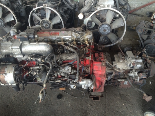 ขายเครื่องพร้อมเกียร์ HINO HO7C