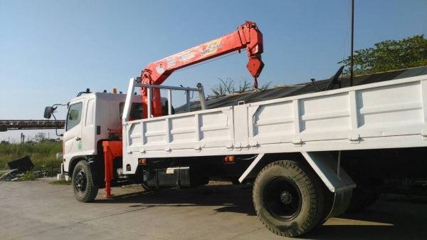 หกล้อ ฮีโน่ FG1J212 ปี48 ช่วงยาว7.20ม ติดเครน UNIC 4.9ตัน ท้องวี 4ปอก 3ชัก พร้อมใช้งาน ทะเบียนพร้อมโอน ราคา 1,080,000บ ต่อรองได้