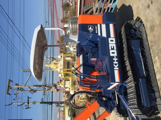 ขายรถขุด Kubota KH030 มือสอง นำเข้าจากญี่ปุ่น ทำสีใหม่