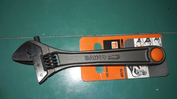 ขายประแจเลื่อน BAHCO 6"MADE IN SPAIN.