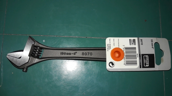 ขายประแจเลื่อน BAHCO 6"MADE IN SPAIN. ขายประแจเลื่อน BAHCO 6"MADE IN SPAIN.