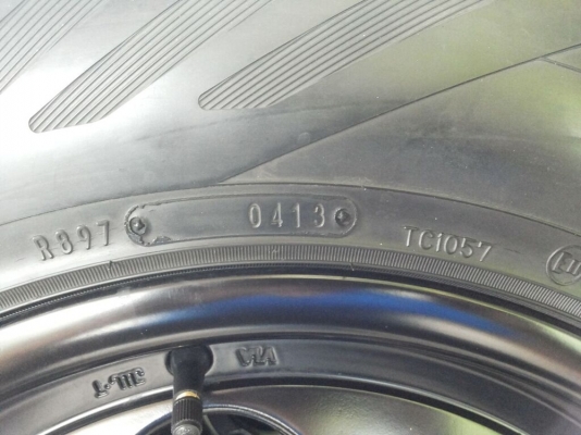 ล้อพร้อมยาง แม็กลาย piaa ลูกโม่ พร้อมยาง dunlop grandtrek at3 ปี 2013