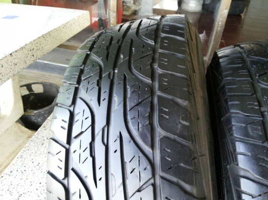 ล้อพร้อมยาง แม็กลาย piaa ลูกโม่ พร้อมยาง dunlop grandtrek at3 ปี 2013