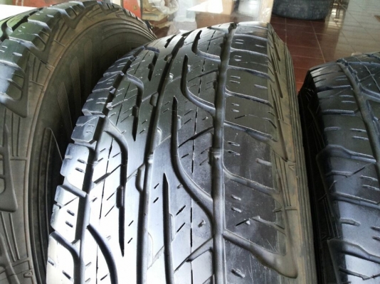 ล้อพร้อมยาง แม็กลาย piaa ลูกโม่ พร้อมยาง dunlop grandtrek at3 ปี 2013