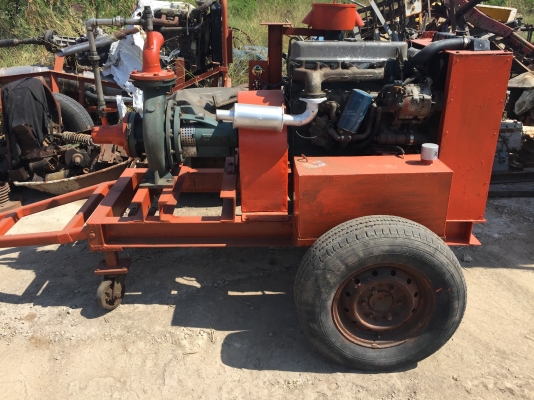 เครื่องสูบน้ำแรงดันสูงดีเซล4สูบ เข้า4นิ้วออก3นิ้วพร้อมใช้งานดับเพลิงก็ได้สปริงเกอร์ก็ดี