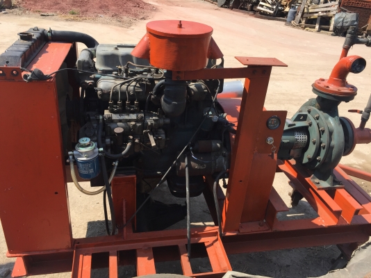 เครื่องสูบน้ำแรงดันสูงดีเซล4สูบ เข้า4นิ้วออก3นิ้วพร้อมใช้งานดับเพลิงก็ได้สปริงเกอร์ก็ดี