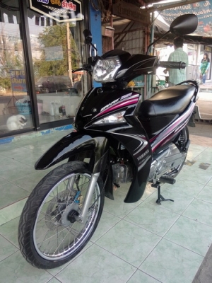 Yamaha Spark 115i (สตาร์ทมือ) รถปลายปี57 ตัวใหม่ล่าสุด ราคาถูกครับ