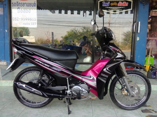 Yamaha Spark 115i (สตาร์ทมือ) รถปลายปี57 ตัวใหม่ล่าสุด ราคาถูกครับ