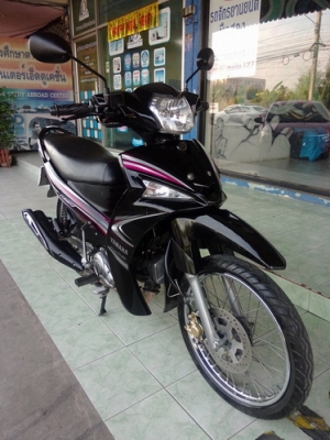 Yamaha Spark 115i (สตาร์ทมือ) รถปลายปี57 ตัวใหม่ล่าสุด ราคาถูกครับ