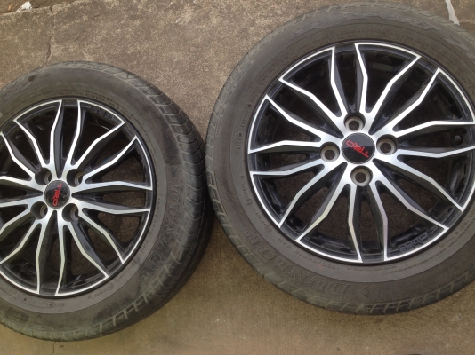 ขายล้อแม็กซ์ VIOS TRD SPORTIVO V3 พร้อมยาง Dunlop 185/60/15 ปลายปี 12 ขายล้อแม็กซ์ VIOS TRD SPORTIVO V3 พร้อมยาง Dunlop 185/60/15 ปลายปี 12