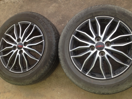 ขายล้อแม็กซ์ VIOS TRD SPORTIVO V3 พร้อมยาง Dunlop 185/60/15 ปลายปี 12 ขายล้อแม็กซ์ VIOS TRD SPORTIVO V3 พร้อมยาง Dunlop 185/60/15 ปลายปี 12