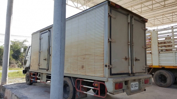 ขาย 6 ล้อตู้แห้ง ยาว 5.50 เมตร HINO FC4J คัสซีสวยตลอดเส้น เครื่องแน่น ทะเบียนพร้อมโอน