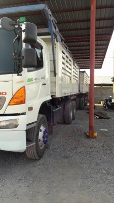 ขายรถสิบล้อ HINO FM2P 380แรง ปี53ดั้มสามมิตร พ่วงแม่ลูกรถโคตรสวย วิ่งแสนกว่าโล กะบอกดั้ม20ตัน ไม่สวยจริงไมขายคันนี