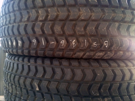 ขายยาง\% ขนาด 13.6-16 BRIDGESTONE