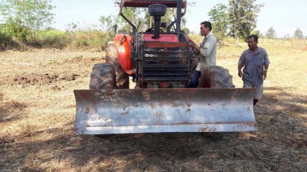 ขาย รถไถ KUBOTA M9540 ปี 54 อุปกรณ์มีผาน 3 ผานดันหน้า เอกสารเล่มทะเบียนครบ