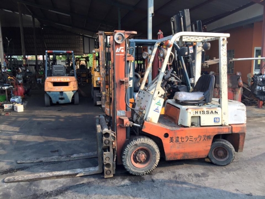 ฟอล์คลิฟต์ 1.5 ตัน Nissan FD15 รถเก่าญี่ปุ่น