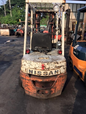 ฟอล์คลิฟต์ 1.5 ตัน Nissan FD15 รถเก่าญี่ปุ่น ฟอล์คลิฟต์ 1.5 ตัน Nissan FD15 รถเก่าญี่ปุ่น