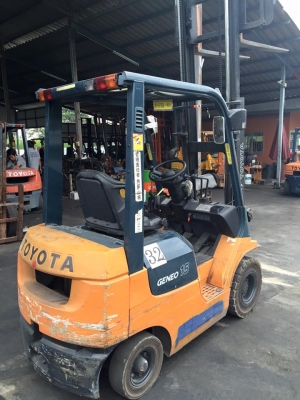 ขาย ฟอล์คลิฟต์ 1.5 ตัน TOYOTA 7FD15 ดีเซล รถนอกเก่าญี่ปุ่น ขาย ฟอล์คลิฟต์ 1.5 ตัน TOYOTA 7FD15 ดีเซล รถนอกเก่าญี่ปุ่น