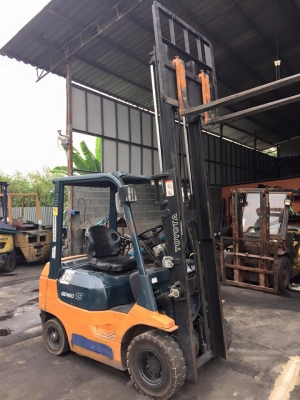 ขาย ฟอล์คลิฟต์ 1.5 ตัน TOYOTA 7FD15 ดีเซล รถนอกเก่าญี่ปุ่น