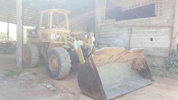 ขาย รถตัก CAT 916 รถพร้อมใช้งาน เครื่องดี ปั้มดี เอกสารใบอินวอยซ์