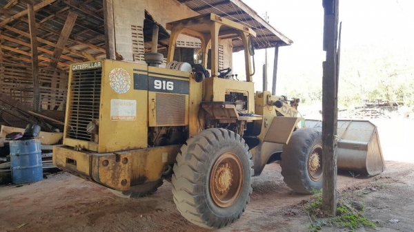 ขาย รถตัก CAT 916 รถพร้อมใช้งาน เครื่องดี ปั้มดี เอกสารใบอินวอยซ์