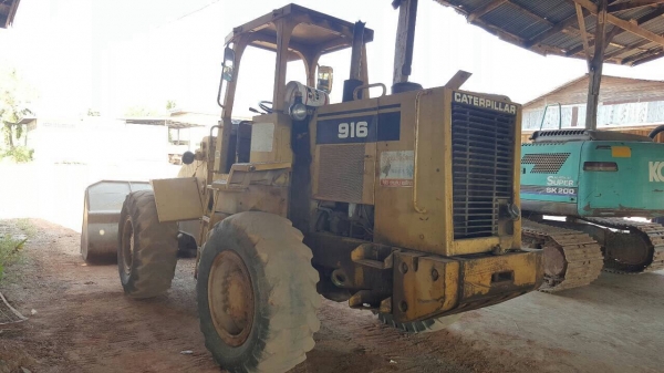 ขาย รถตัก CAT 916 รถพร้อมใช้งาน เครื่องดี ปั้มดี เอกสารใบอินวอยซ์