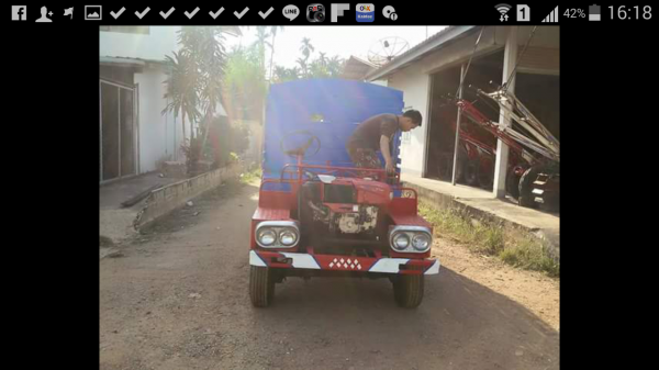 ขายรถอีแต๋น กฤษณยนต์ เครื่องอาที110สวยๆเดิมๆ พร้อมไช้งาน  ขายใน  ราคา75000บาท รถอยู่วังบัว คลองขลุง กำแพงเพชร    สนใจสอบุถามได้ที่081 3655997 อำพร  พาเจริญ  ราคาต่อรองได้อีกนะครับ