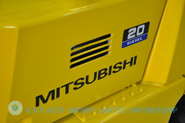 ขายรถโฟล์คลิฟท์มือสอง MITSUBISHI  รุ่น FD20-0045  ราคา 215,000 บาท นำเข้าจากประเทศญี่ปุ่น 100\% ไม่เคยใช้งานในประเทศไทย
