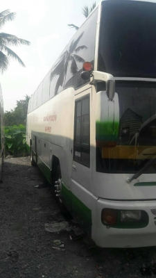 บัสแอร์ 12เมตร คัทซีวอลโว่ เบรคแห้ง พร้อมใช้ เครื่องเสียงครบ