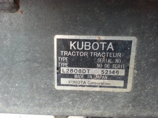 คูโบต้า L2808 4 WD