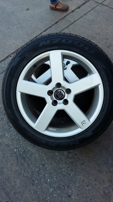 ขายล้อ วอลโว pegasus แท้ ขอบ 18 พร้อมยาง 235/50/18 ปี 14 ราคา 43000