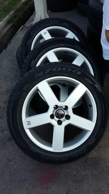 ขายล้อ วอลโว pegasus แท้ ขอบ 18 พร้อมยาง 235/50/18 ปี 14 ราคา 43000