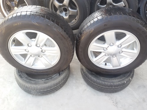 ขายล้อ Isuzu D-max All 16 ยาง215/65/16 ปี14  4 ล้อ