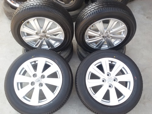 ขายล้อป้ายแดงTOYOTA New VIOS ยางปี 4315  4 ล้อ