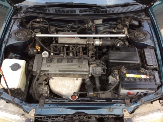 ขายรถพร้อมๆใช้ โตโยต้า โคโรล่าสามห่วง AE101 ปี94 เครื่องใหม่บล็อกเดิมหัวฉีด 1.6 เกียร์ธรรมดา ติดแก๊สLPG ใช้ได้2ระบบ เพาเวอร์ ไฟฟ้าทั้งคันปรับข้างไฟฟ้าใช้ได้หมด ภายในสวยๆสะอาดแอร์หนาว วิทยุCD/TV จอสไลด์ สีเงาสวยๆทั้งคัน แม็ก15" รถสวยพร้อมใช้ ขับดีมากๆ