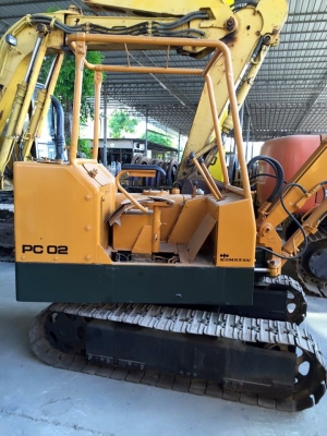 KOMATSU PC02-1 เก่านอกญี่ปุ่น ไม่เคยใช้งานในไทย KOMATSU PC02-1 เก่านอกญี่ปุ่น ไม่เคยใช้งานในไทย