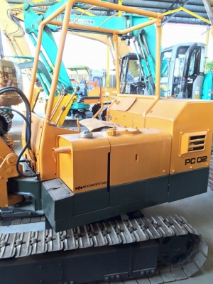 KOMATSU PC02-1 เก่านอกญี่ปุ่น ไม่เคยใช้งานในไทย KOMATSU PC02-1 เก่านอกญี่ปุ่น ไม่เคยใช้งานในไทย