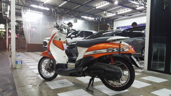 ขออนุญาติขาย YAMAHA FINO 115 CC ลายหมากรุก ฟรีโอน ขออนุญาติขาย YAMAHA FINO 115 CC ลายหมากรุก ฟรีโอน