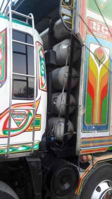 ถังแก๊ส CNG ครบชุด สภาพสวย