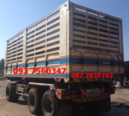 ขายรถดั้มพ์คอกเกษตร พ่วงแม่-ลูก 3 คาน 22 ล้อ HINO 344 แรงม้า ขายรถดั้มพ์คอกเกษตร พ่วงแม่-ลูก 3 คาน 22 ล้อ HINO 344 แรงม้า