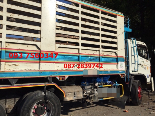 ขายรถดั้มพ์คอกเกษตร พ่วงแม่-ลูก 3 คาน 22 ล้อ HINO 344 แรงม้า ขายรถดั้มพ์คอกเกษตร พ่วงแม่-ลูก 3 คาน 22 ล้อ HINO 344 แรงม้า