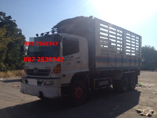 ขายรถดั้มพ์คอกเกษตร พ่วงแม่-ลูก 3 คาน 22 ล้อ HINO 344 แรงม้า ขายรถดั้มพ์คอกเกษตร พ่วงแม่-ลูก 3 คาน 22 ล้อ HINO 344 แรงม้า