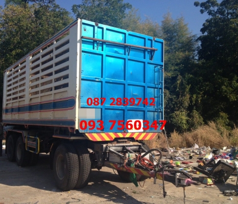 ขายรถดั้มพ์คอกเกษตร พ่วงแม่-ลูก 3 คาน 22 ล้อ HINO 344 แรงม้า ขายรถดั้มพ์คอกเกษตร พ่วงแม่-ลูก 3 คาน 22 ล้อ HINO 344 แรงม้า