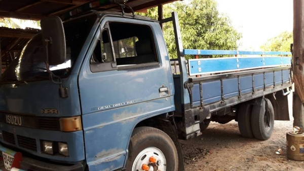 ขาย6ล้อบรรทุก อีซูซุ NPR สั้งลุยปี41 NPR59LU5FM แชชซีสวย เครื่องเดิม 4BD1 สภาพพร้อมวิ่งลุยงาน