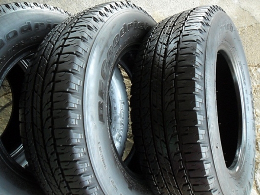 ยางกระบะขอบ15 BF Goodrich 205-70-R15ลงพื้นปลายปี13 (4เส้น4,200) ยางกระบะขอบ15 BF Goodrich 205-70-R15ลงพื้นปลายปี13 (4เส้น4,200)