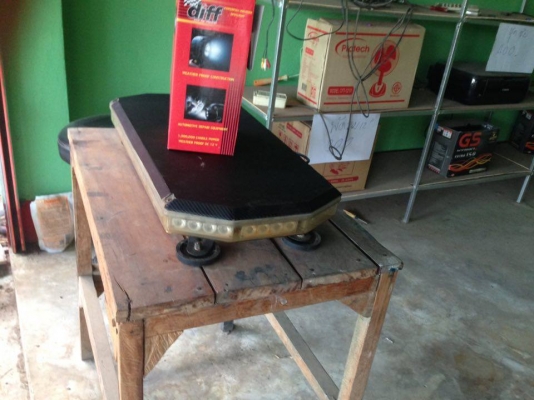 ไฟเลน Led  แดง-น้ำเงิน