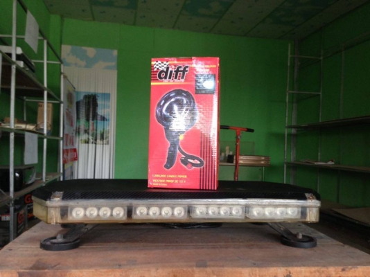 ไฟเลน Led  แดง-น้ำเงิน