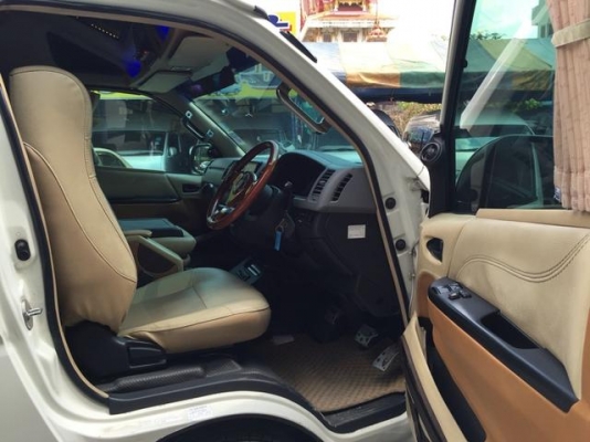 โทร 0922726669 คุณตันหยงรถตู้เบสมือสองฝั่งธน รถตู้ดีเซลล์ปี 2013 แต่งเต็มๆ แอร์บัส ราคา 1059000 บาท