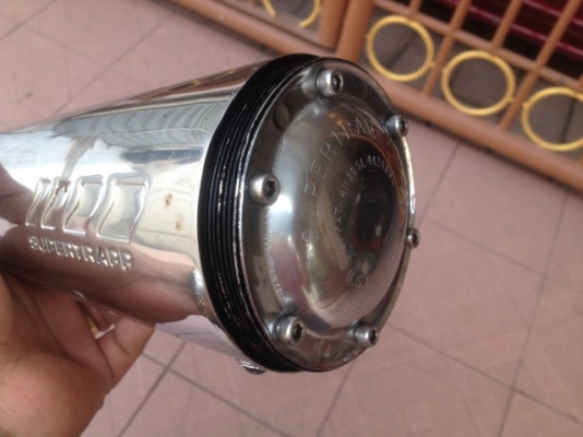 ปลายท่อ SUPERTRAPP แท้ USA เก่าญี่ปุ่นสภาพสวยตามรูปครับ