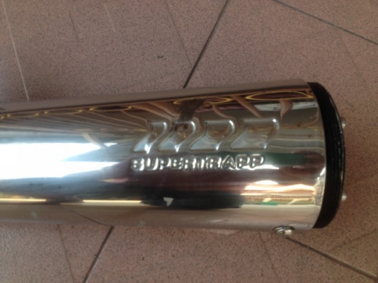 ปลายท่อ SUPERTRAPP แท้ USA เก่าญี่ปุ่นสภาพสวยตามรูปครับ